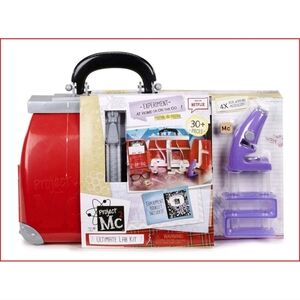 Project Mc2 ULTIMATE LAB Experiment Kit - 4x Real Microscope 30+ Pieces NEW